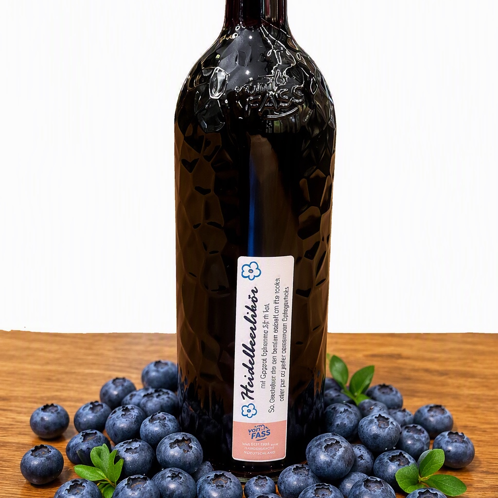 Heidelbeerlikör mit Grappa 350 ml