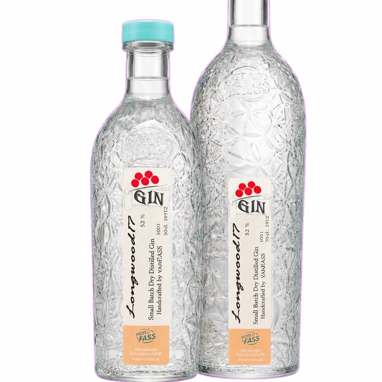 Longwood Dark Gin 38 % Vol.,