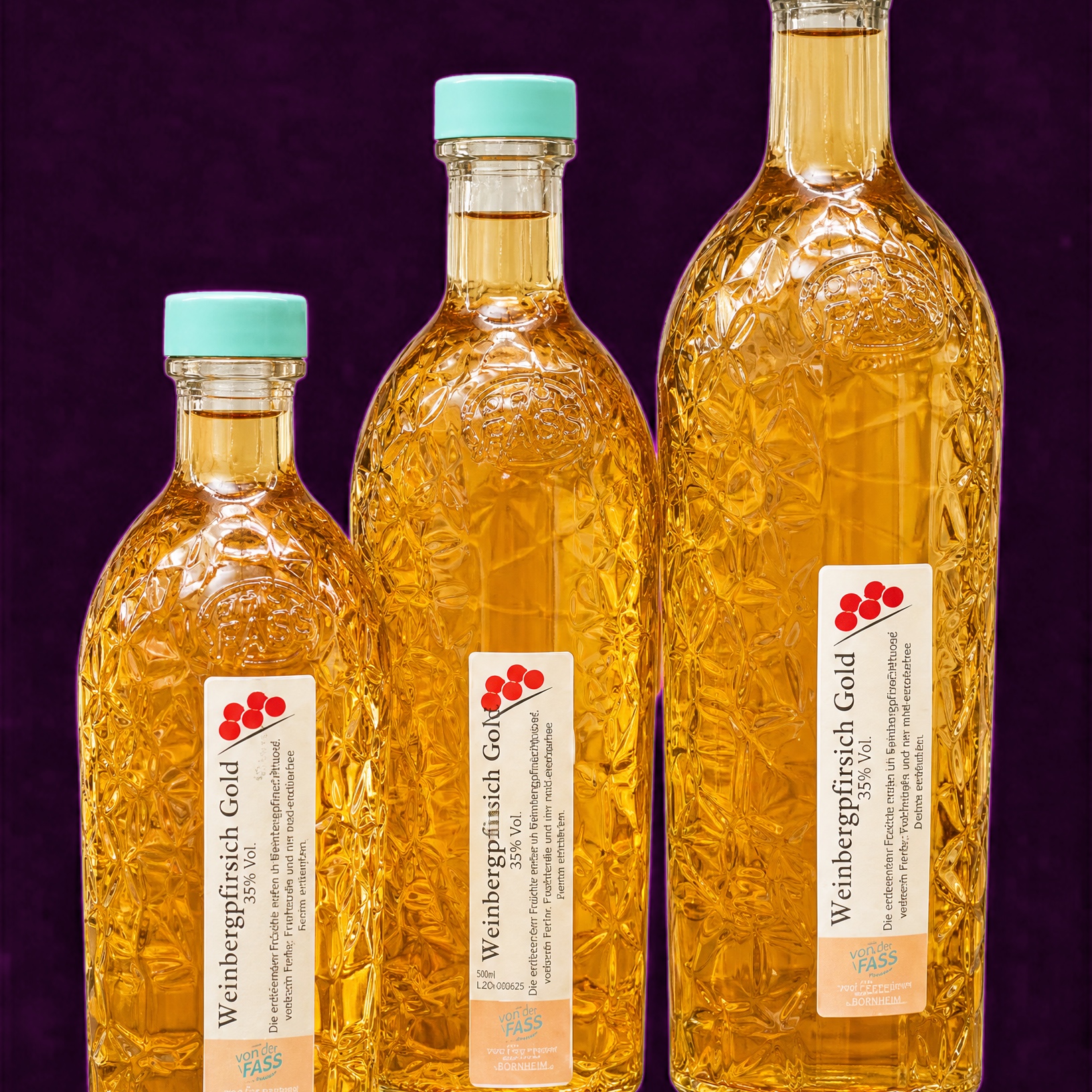 Weinbergpfirsich Gold 35 %Vol., 350 ml