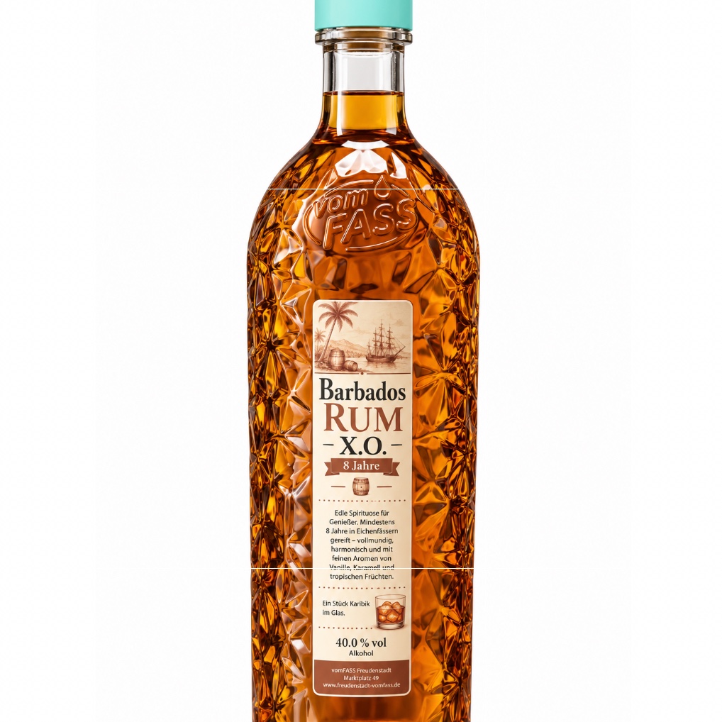 Rum, Barbados 8 Jahre 40 % Vol. 350 ml