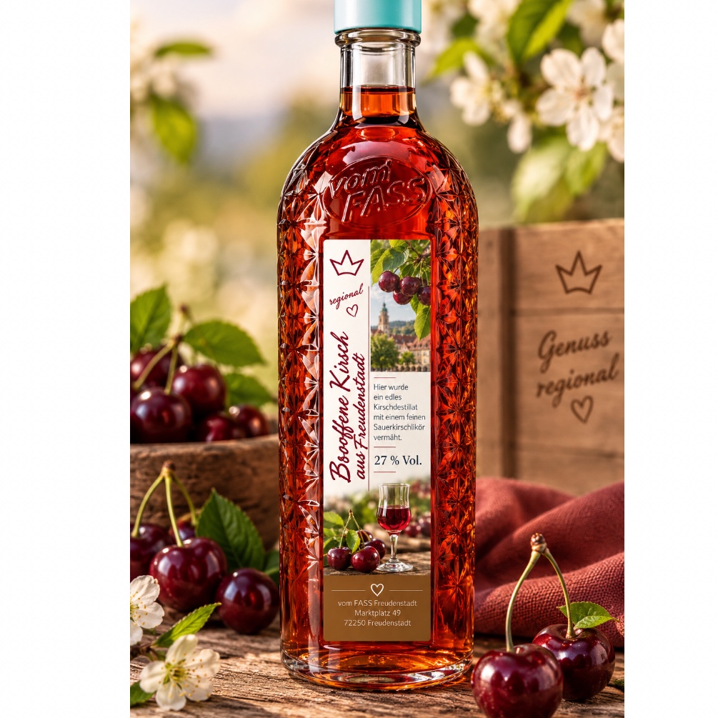 Bsoffene Kirsch 27 % Vol. 0,5 l