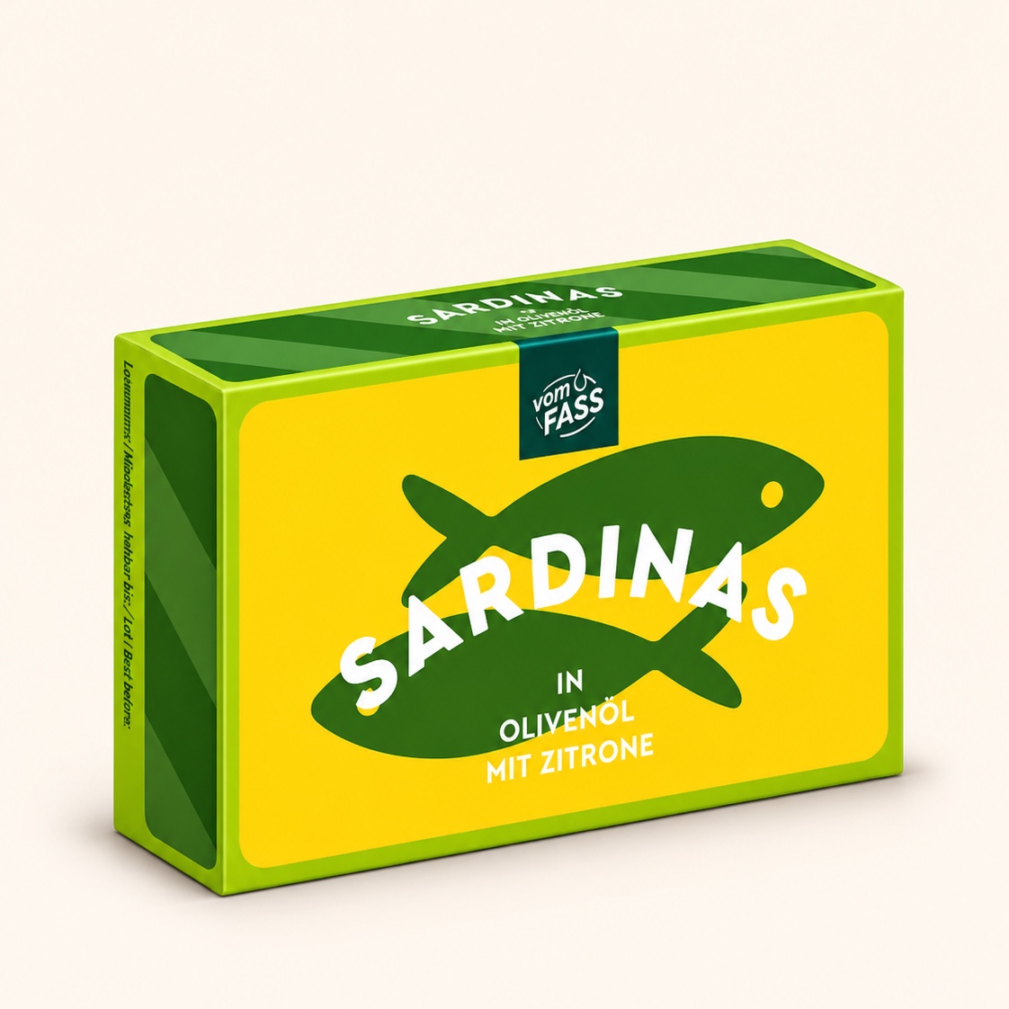 Sardinen in Olivenöl mit Limone