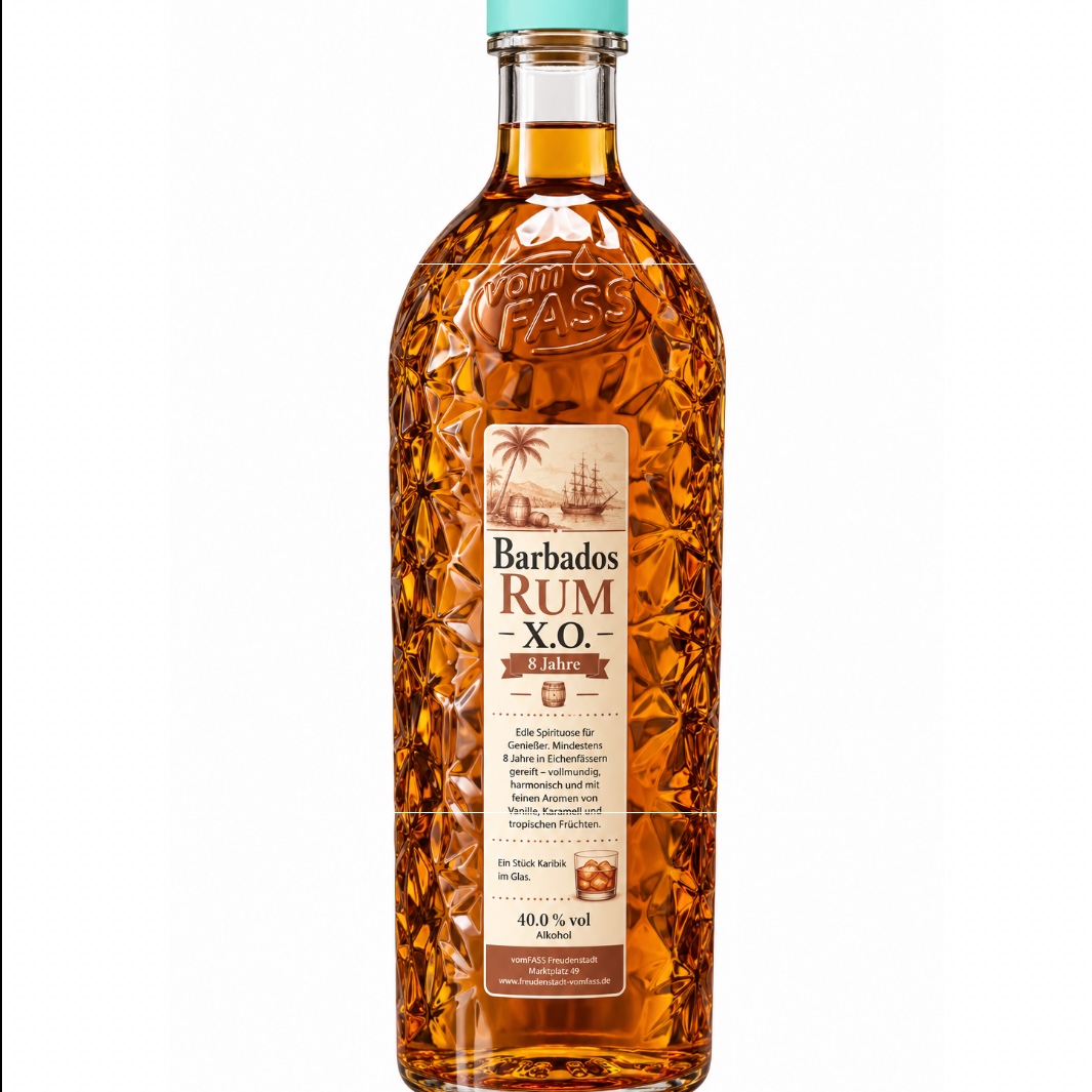 Rum, Barbados 8 Jahre 40 % Vol. 700 ml