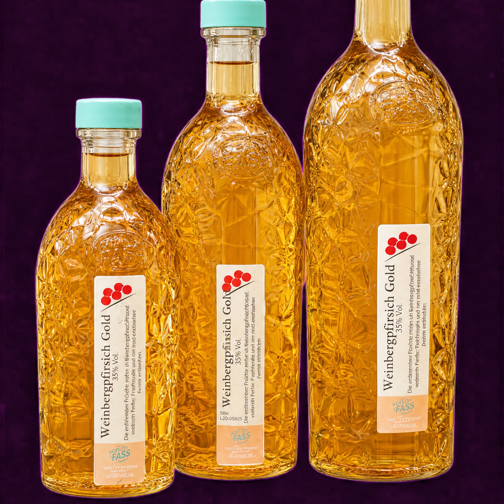 Weinbergpfirsich Gold 35 %Vol., 700 ml