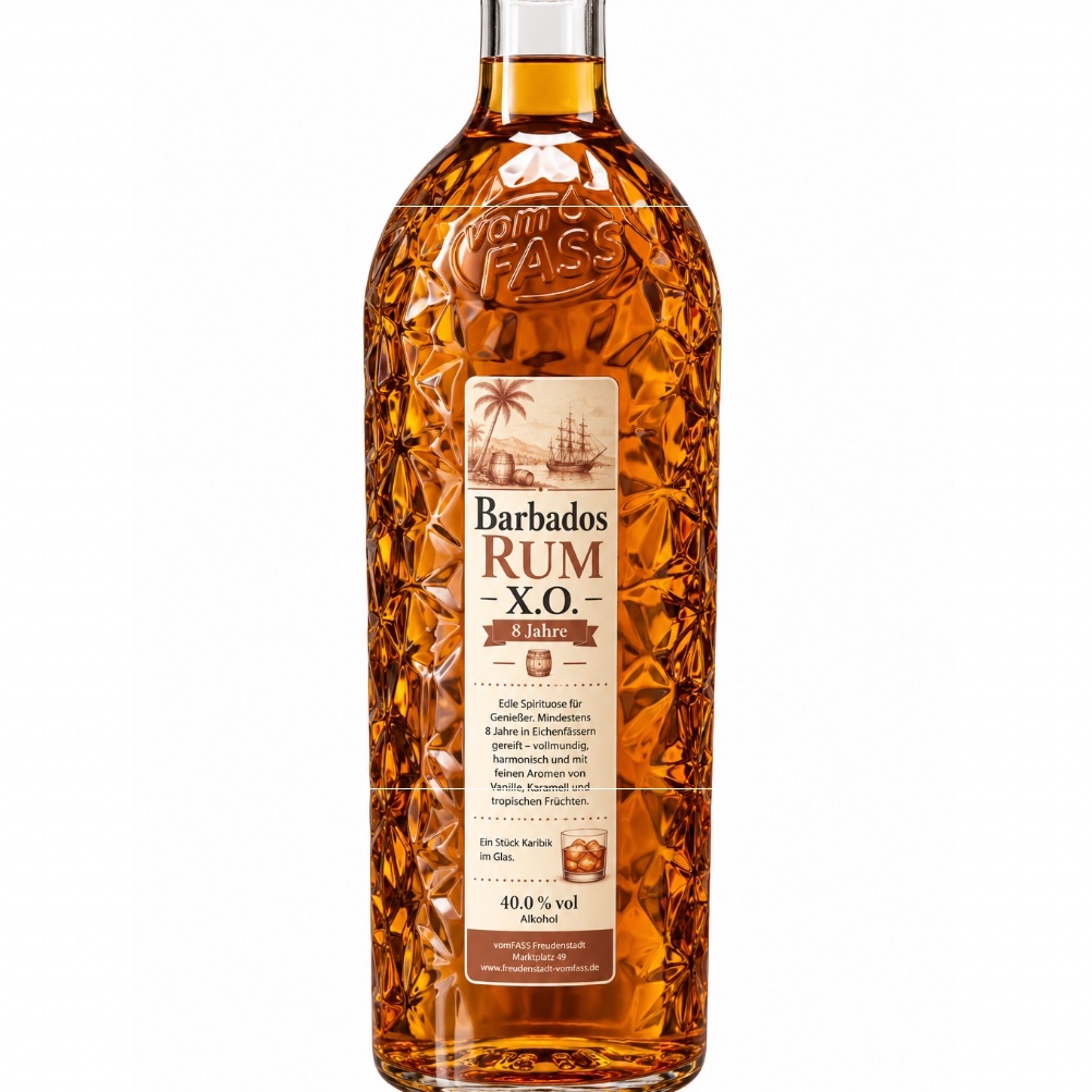 Rum, Barbados 8 Jahre 40 % Vol. 500 ml