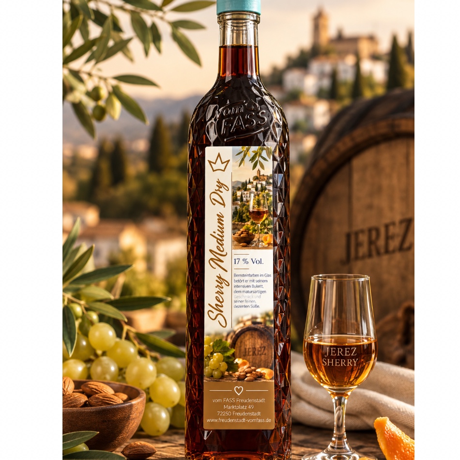 Sherry Amontilado medium 500 ml