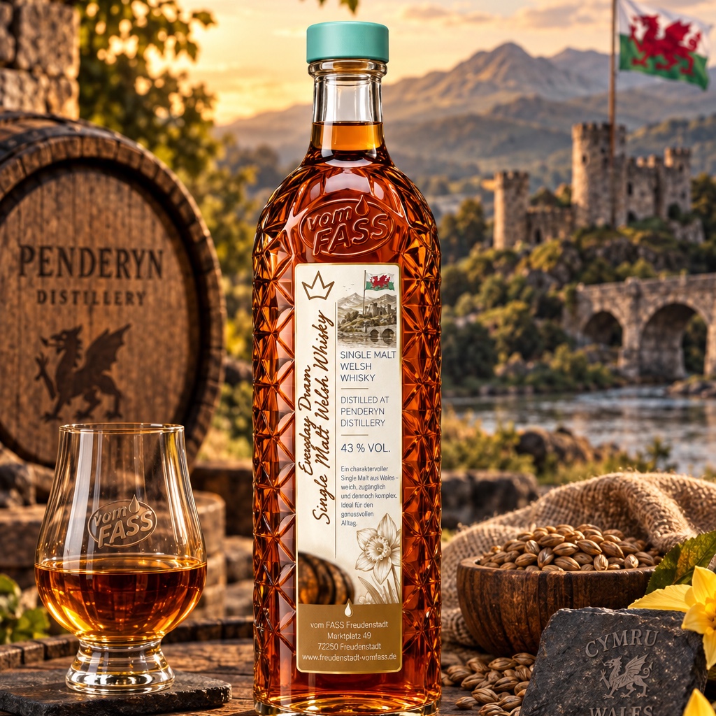 "Everyday Dram" Welsh Single Malt Whisky 500 ml