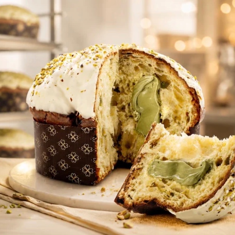 Panettoncino mit Pistazienfüllung 750 g ab Oktober