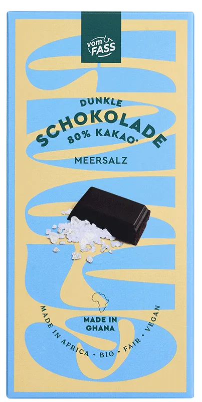 Bio-Schokoladentafel Fleur de Sel