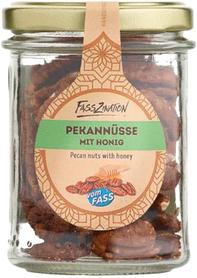 Pekannüsse mit Honig