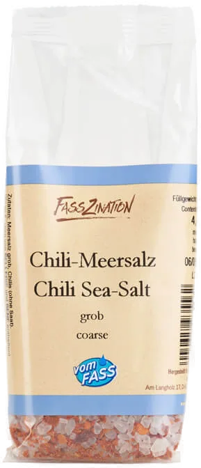 Chili-Salz im Nachfüllbeutel