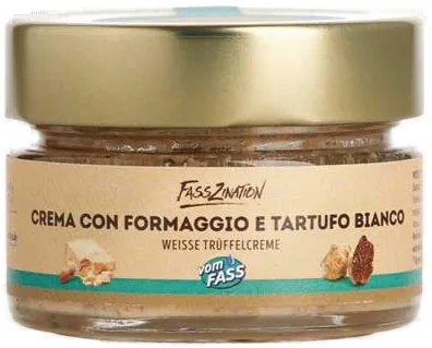 Crema con formaggio e tartufo bianco