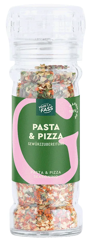 Pasta & Pizzagewürz in der Mühle