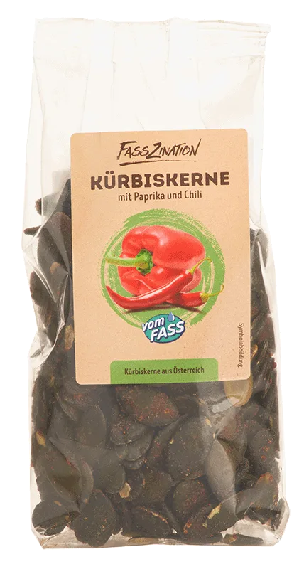 Steirische Kürbiskerne mit Paprika Chili