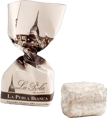 Trüffelpralinen La Perla Bianca