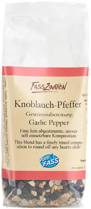 Knoblauchpfeffer im Nachfüllbeutel