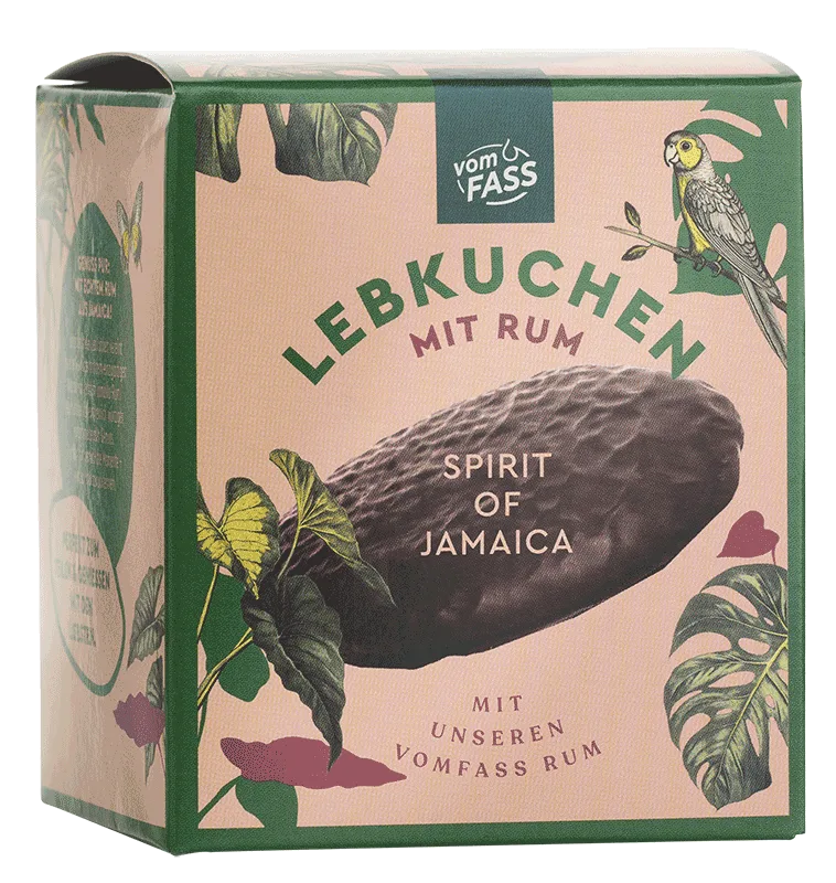 Lebkuchen mit Rum Spirit of Jamaica
