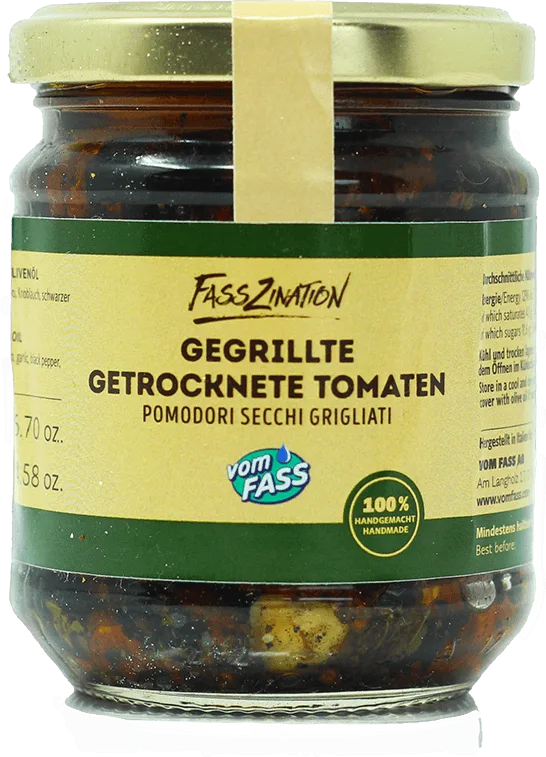 Gegrillte getrocknete Tomaten