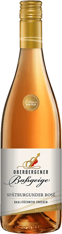 Spätburgunder Rosé trocken Oberbergener Baßgeige