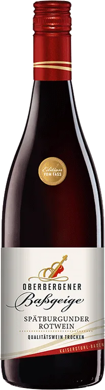 Spätburgunder Rotwein Oberbergener Baßgeige