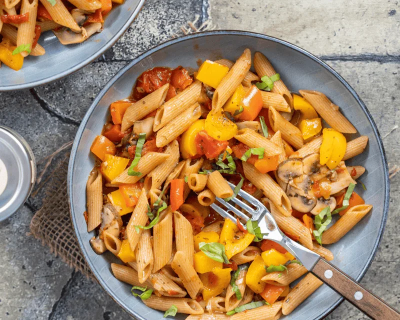 Vegetarische One Pan-Pasta